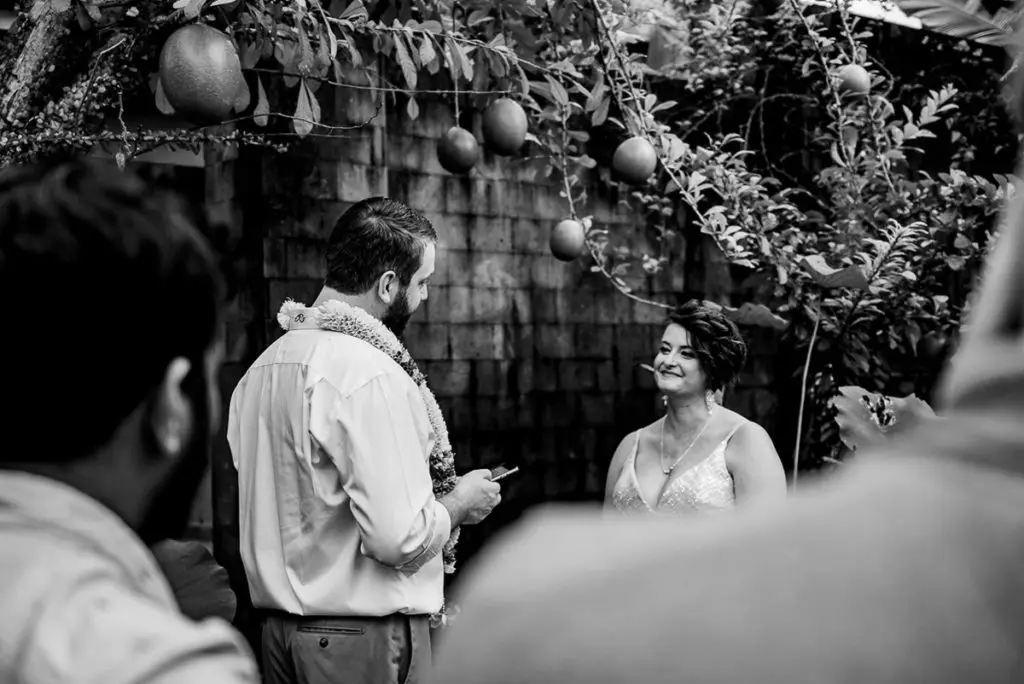 bride and groom vow renewal Bali